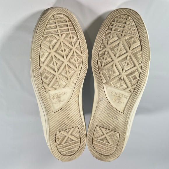 Converse Chuck Taylor All Star Hi Leather Ghosted Blue Grey Sneakers A07132C 9W - Picture 9 of 11